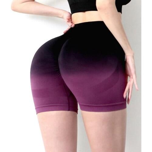 CHRLEISURE Summer Shorts Women High Waist Push Up Booty Shorts Gym Clothing Fitness Cycling Womens Shorts Quick Dry Biker Shorts