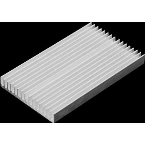 100*60*10mm Aluminum Radiator Cooler Heatsink Chip for LED IC Power Transistors