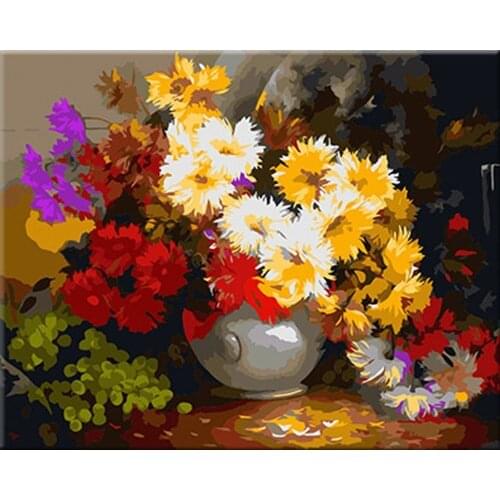 100% Hand Painted Wall Art Oil Paintings Blossom Flowers on Canvas for Home Decoration Modern Art for Wall Decorations