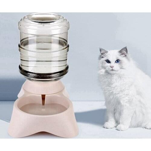 3.8L Pet Feeder Dog Cat Automatic Drinking Bowl For Dog Water Drinking Cat Feeding Large Capacity Dispenser Pet Cat Dog