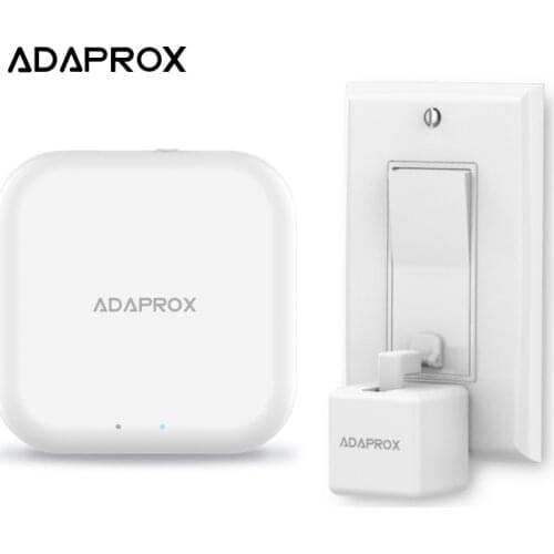 Adaprox Bridge Home Hub Bluetooth-compatible Gateway Smart Home Work With Fingerbot Switch, Siri, Alexa, Google Home, Smart Life