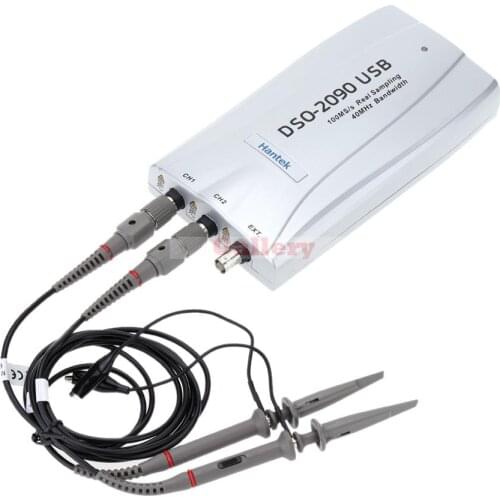 Hantek 40mhz 100msa S Dso2090 Dual Channel Pc Usb Digital Storage Oscilloscope with Stable Performance And Hhigh Accuracy