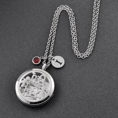 CMP0002 Fashion &Beautiful Stainless Steel Perfume Lockets Aromatherapy Diffuser Necklace Essential Oil Scent Locket Necklace