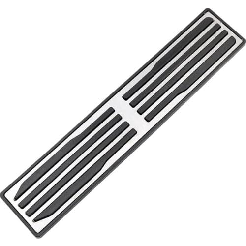 For 2016-2019 Leopard XE XF E-Pace F-Pace Range Rover Velar Footrest Steel Foot Rest Dead Pedal Cover Accessories