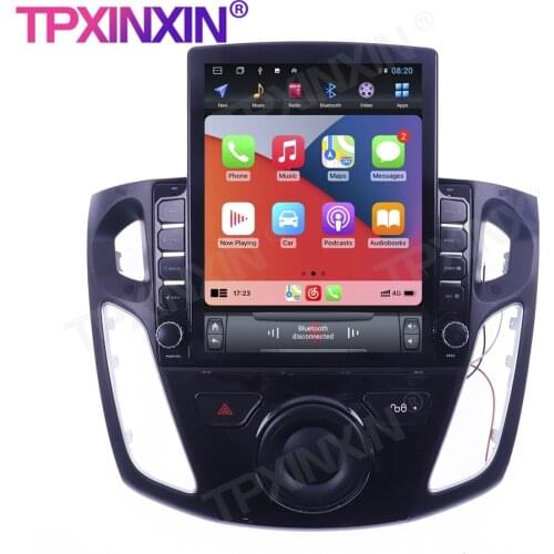 For Ford Focus 2012-2017 Android 6+128G Wireless Carplay Touch screen Stereo Receiver 6+128G Car Radio player Radio IPS