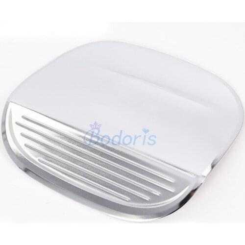 For Ford Focus 2019 2020 Mk4 Fuel Tank Cover Oil Gas Box Cap Cover Sticker Garnish Panel Frame Chrome Car Decoration Accessory