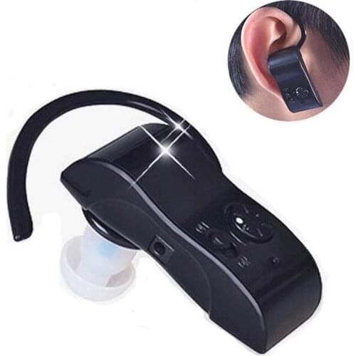 Fashion Ear-hook Hearing Aid Sound Amplifier Adjustable Volume Rechargeable Quality New Arrival