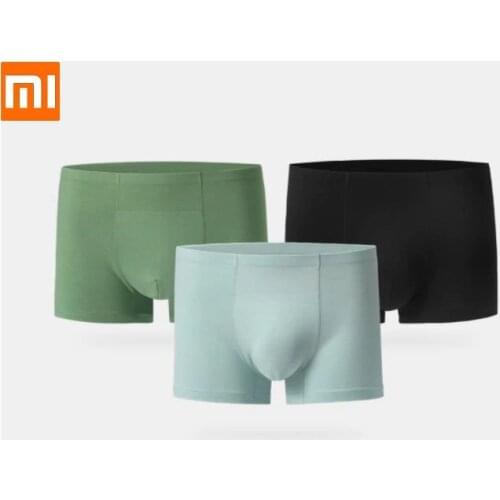 Xiaomi Cottonsmith Mens Comfortable Breathable Brief Cool feeling Long-term low temperature Underwear Underpants Male Panties