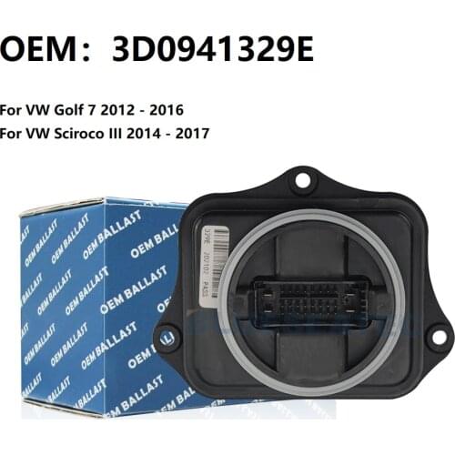 NEW OEM For VW Golf 7 2012-2016 Sciroco III 2014 - 2017 XENON LED Module Ballast Headlight AFS Control 3D0941329E