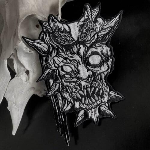 Windsong Embroidery Patch Iron on Patches MC Biker Rider Hippie Punk Clothes Embroidered Sewing Jackets Vest DIY