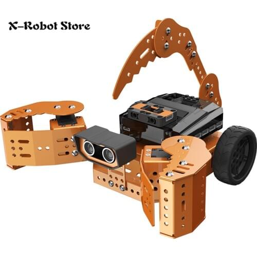 Qdee Variety Robot Intelligent Programming Education Robot Car Kit DIY Hiwonder Magic Microbit Programming