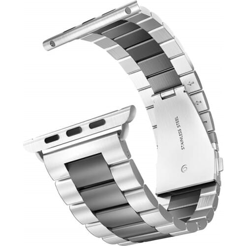 Stainless Steel Watch Band for Apple Watch 4 bands 44mm 40mm Bracelet Strap for iWatch 1/2/3 38mm 42mm Smart Watch Wristband