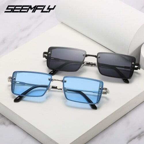 Seemfly Vintage Full Frame Sunglasses Women Luxury Sun Glasses Driving Travel Sun Glasses UV400 Female Fashion Goggle Eyewear
