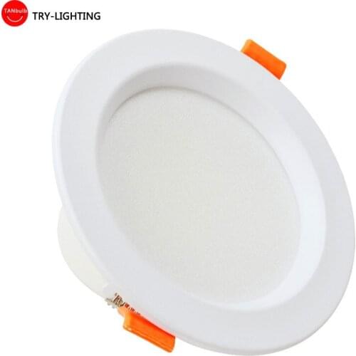 LED Downlight 5W 7W 12W 18W 24WRound Recessed Lamp 85-265V Led Bulb Bedroom Kitchen Indoor LED Spot Lighting