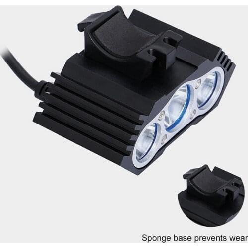 Led Bicycle Light T6 Three Wick Red USB Charging Bicycle Light Super Bright LED 3 Lamp Flashlight Waterproof Bike Accessories