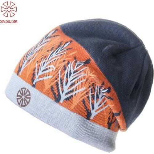 Unisex Men Women Ski Hats Warm Winter Knitting Skating Hat Hip Hop Beanies Punk Caps Cap Snowboard Hats