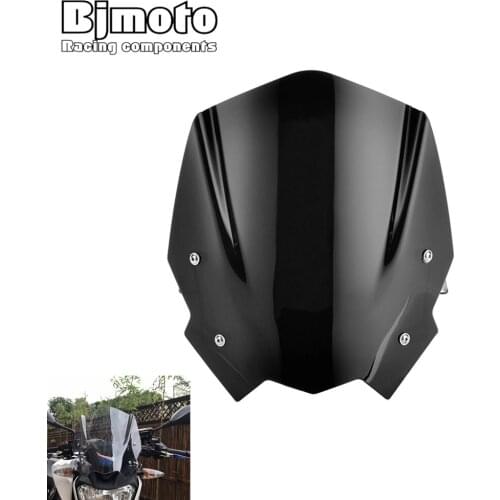 BJMOTO Motorcycle Windshield Windscreen For BMW G310R G 310 R 2016 2017 2018 Motorbikes Wind Deflectors