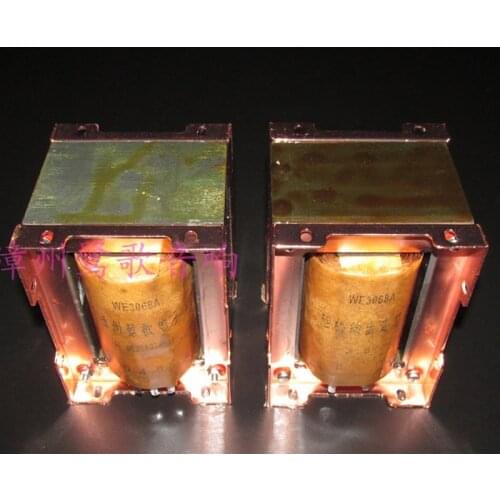 WE3068A West electric iron core wound 300B single-ended 3.5K/4 European 8 ohm output transformer Vacuum immersion paint