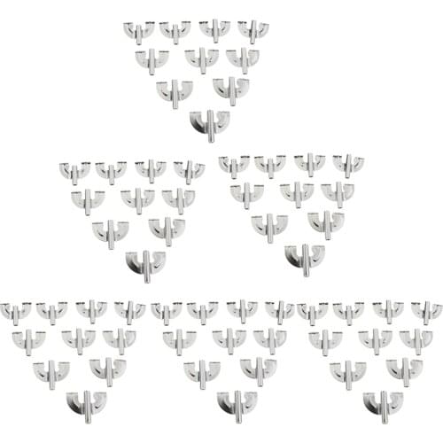 60 Pieces Bass Drum Claws Replacement Hardware for Drum-player