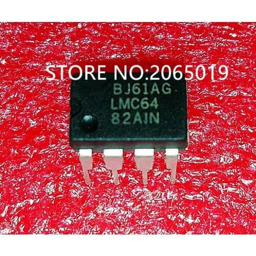5PCS LMC6482AIN LMC6482 LMC64-82AIN LMC64 82AIN DIP-8