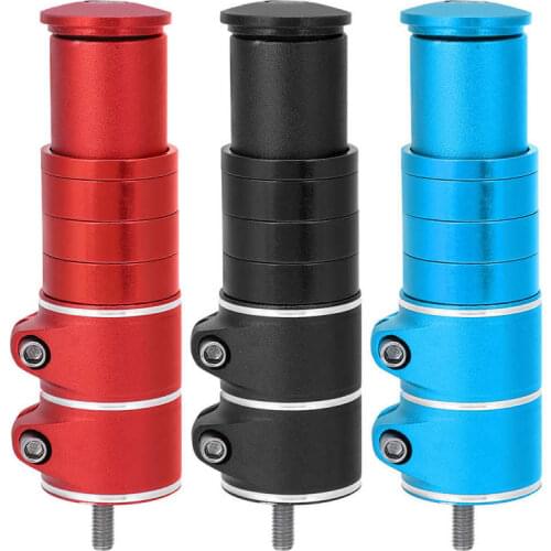 123mm Aluminum Alloy Bicycle Stem Increased Control Tube Extend Handlebar Stem Heighten Bike Front Fork Bicycle Parts Accessory