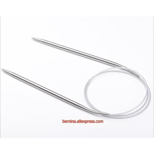 80cm/100cm/120 fixed Stainless Steel Circular Needle Knitting Tools 1.5mm to 10mm 2.0mm 2.25mm 2.5mm 3.0mm 3.5mm 10mm 8mm