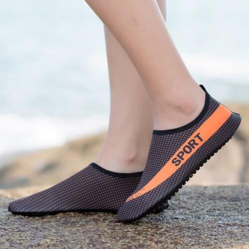 Aqua Socks Women Unisex Sneakers Beach Water Shoes For Swimming Shoes Men Sneakers Diving Barefoot Shoes Slippers For Sea Shoes