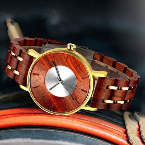 New Brand Natural Blue Quartz Wooden Watch Male Luxury Watches Business Men Watch Waterproof Clock 3002 Relogio Masculino 2021