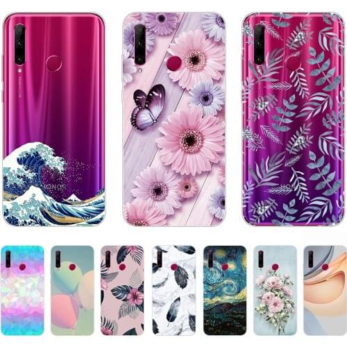 For Honor 10i Case Tpu Silicon Abstract Luxury Shell Phone Cover on Honor 10i Anti-knock Personality Fundas Coque Etui Bumper