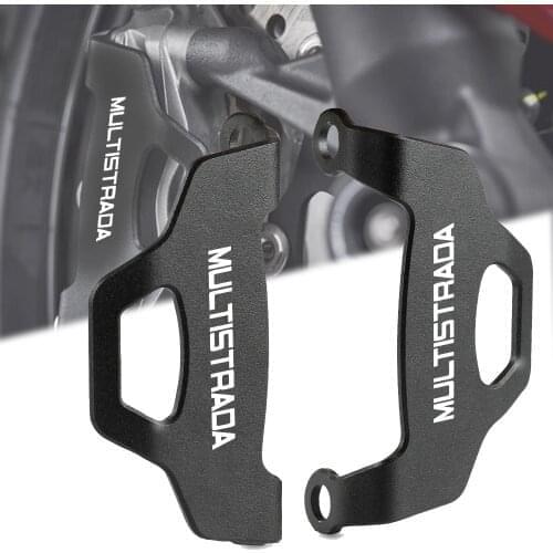 For Ducati Multistrada 1260 D/Air /Pikes Peak 2018 2019 2020 1200 Motocycle Front Brake Caliper Guard Cover Enduro/Pro 2016-2018