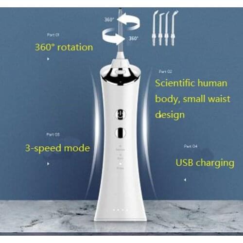Portable Tooth Cleaner Electric Sonic Scaler 3 Modes Oral Irrigator USB charging Calculi Removal Fresh Breath Whitening Teeth