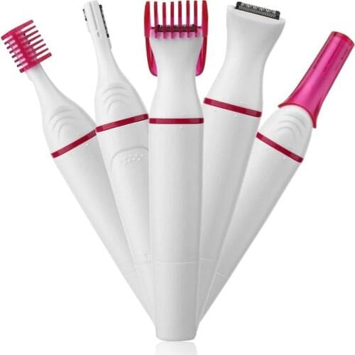 Electric Eyebrow Trimmer Makeup Painless Eye Brow Epilator Mini Shaver Razors