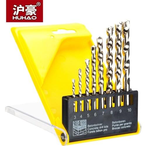 HUHAO Stainless Steel Turning Head High Speed Steel Twist Drill Bit Metal Alloy Hand Drill Bit Set Multi - Function Set