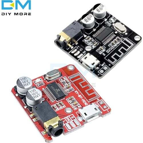 Mini MP3 Bluetooth 4.1/5.0 Lossless Decoder Stereo Output Board Car Speaker Amplifier Module Circuit Board 3.7V 5V Micro Usb