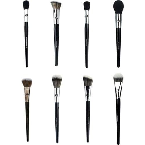 Profession Wool Fiber Blush Powder Makeup Brush Contour Foundatlon Shadow Definer Brush Blending Highlighter Cosmetics Tool