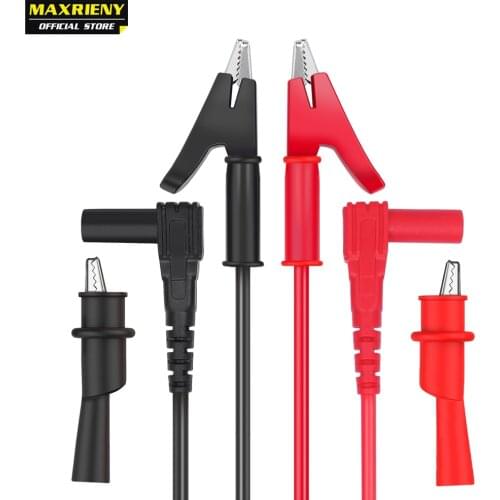 MAXRIENY T1101 Profession Multimeter probe test lead T1101 High quality crocodile clip test cable line tweezers
