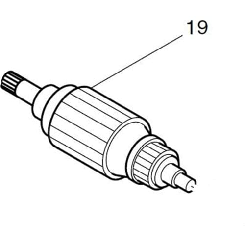 AC220-240V MAKITA 511528-8 Rotor Motor Armature for JS1660 Rotor