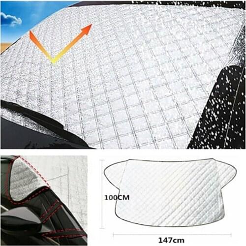 Car Front Windshield Sunshade Frost And Snow Protection Sun Protection Thermal Insulation Car Front And Rear Glass Sun Block