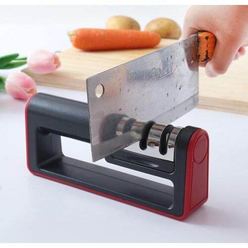 Kitchen Sharpener Household Multifunctional Sharpener Kitchen Sharpening Stone Knife Sharpening Rod Diamond Sharpening Scissors