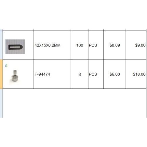 Printing Machine Spare Parts