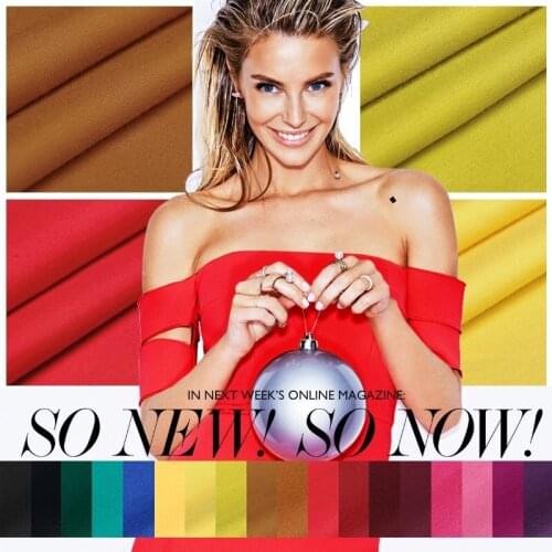 18 color knit stretch cotton fabric super comfortable cotton fabric meter clothing dress patchwork cotton fabric cotton cloth