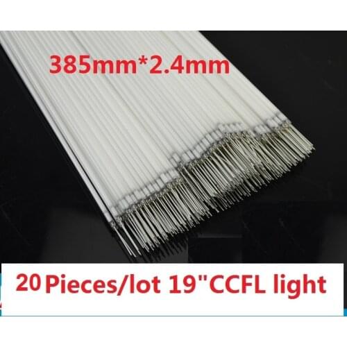20 Pieces/lot 19"19 inch monitor CCFL light tube 385mm(38.5CM)*2.4mm backlight