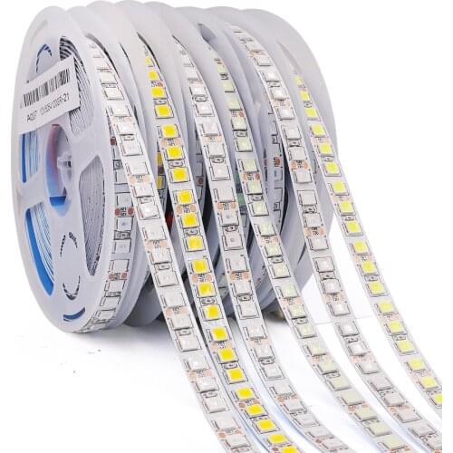 5M DC12V LED Ribbon Strip Light SMD 5054 2835 5630 120Leds/m Waterprooof Led Light Strip Flexible Led Strip Tape Light tiras led