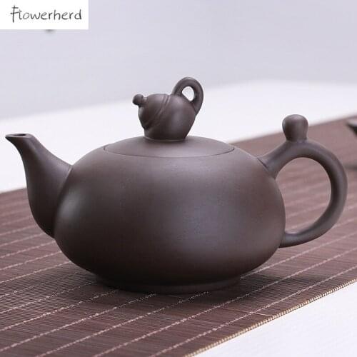 Purple Clay Tea Pot Fun Tea Pots Teapot Fine Kung Fu Tea Set Teaware Tea Kettle Tea Maker