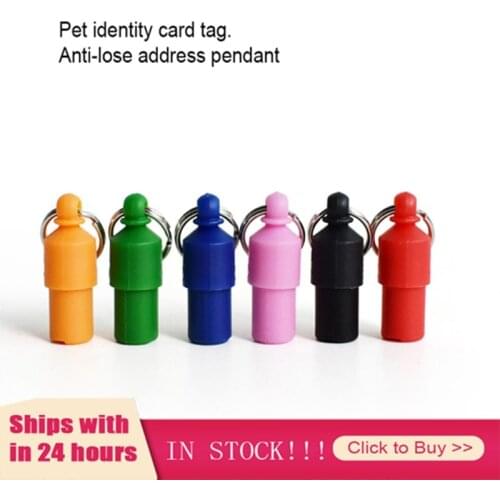 Dog ID Tags Metal Name Tags For Cats Anti-Lost Pet Nameplate Cat Name Address Pendant Tag Cats Dog Accessories For Small Dogs