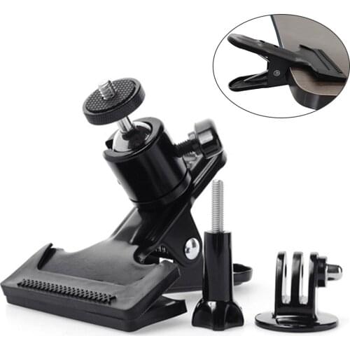 Camera Holding Mount Multi-function Clip Clamp Holder Mount with Standard 1/4 Screw for Camera Flash Light Stand Accessary