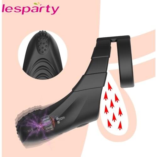 Male Prostate Massager Vibrator Sex Toys for Men Male Masturbator Penis Masssager Ring Chastity Belt Penis Sex Toys for Men