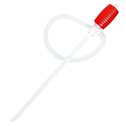 54cm Portable Car Manual Siphon Pump Gasoline Pipe Hose Liquid Oil Water Transfer Tool