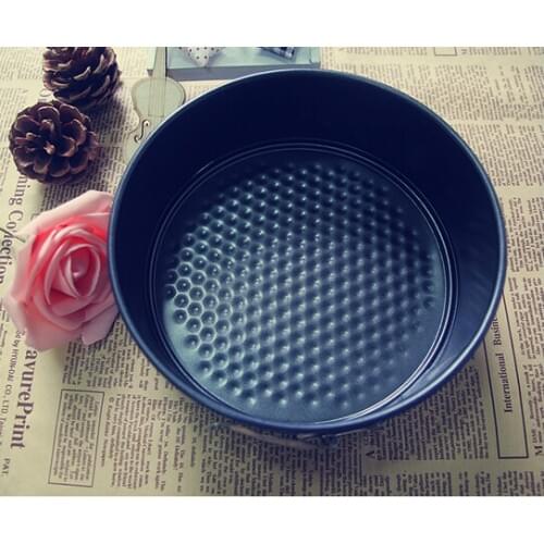 1PC 22cm Springform Pans Chocolate Cake Bake Mould Bakeware Round Shape Kitchen Accessories Baking Tools Egg Tart Mold JC 0516