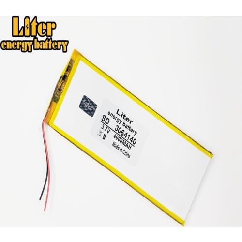 1PCS/Lot 3.7V lithium polymer battery 3064140 4000MAH mobile power Tablet PC DIY